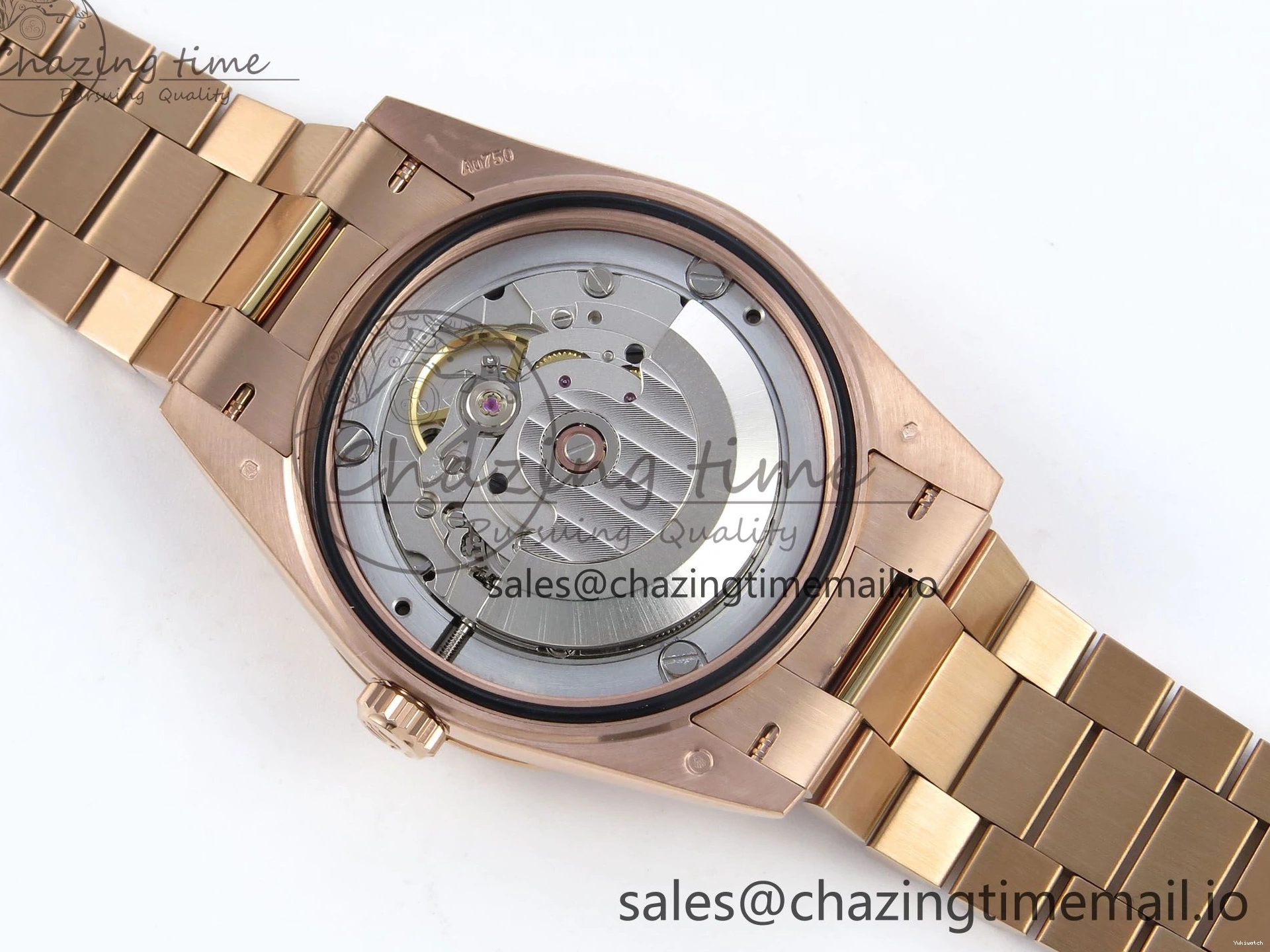 Edition RG Best Weight) Noob on Roman A2836 Bracelet 228235 Dial President 1:1 Date 40 Day (Gain Brown 0503